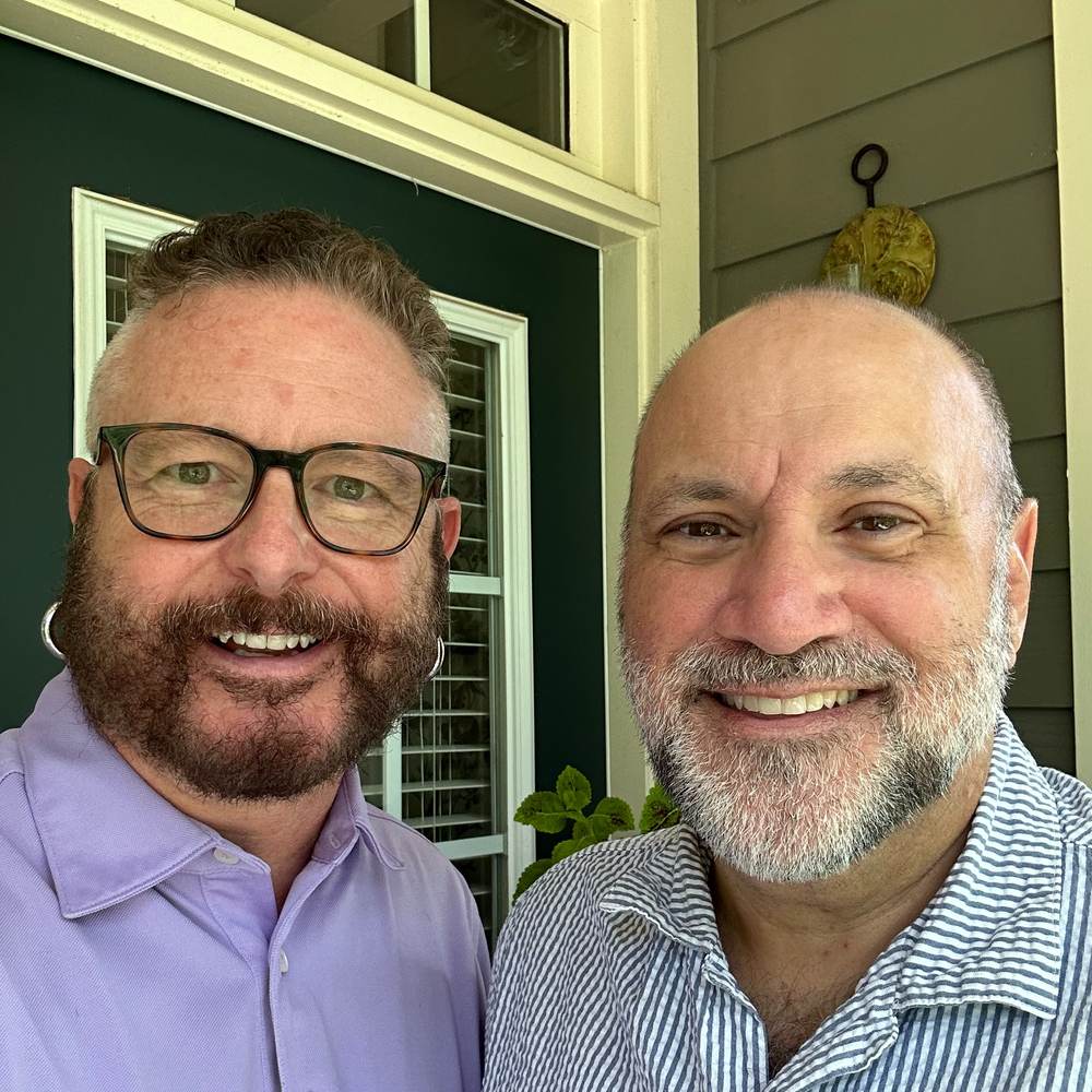 Chris Fultz and Roger Schrenk, owners of Let Go Liquidation in Charlotte, NC